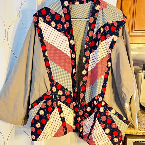 Handmade patchwork coat - Picture 3 of 6